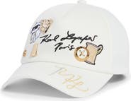 KARL LAGERFELD PARIS Karl Atelier Adjustable Baseball Cap