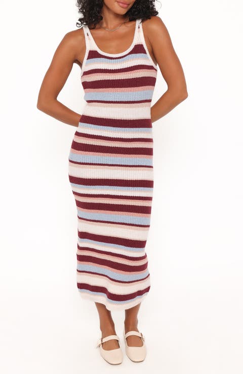 Barnes Sleeveless Maxi Sweater Dress