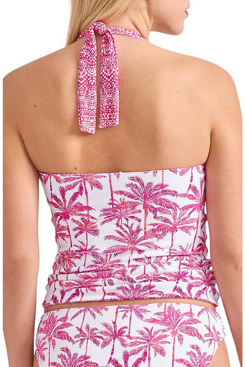 Island Cays Point Reversible Tankini Top, Alternate, color, PINK MAUI REVERSIBLE