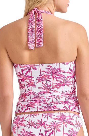Island Cays Point Reversible Tankini Top