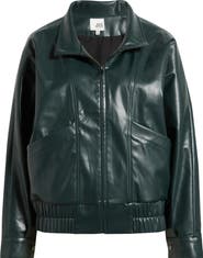 dRA Paulina Oversize Faux Leather Jacket