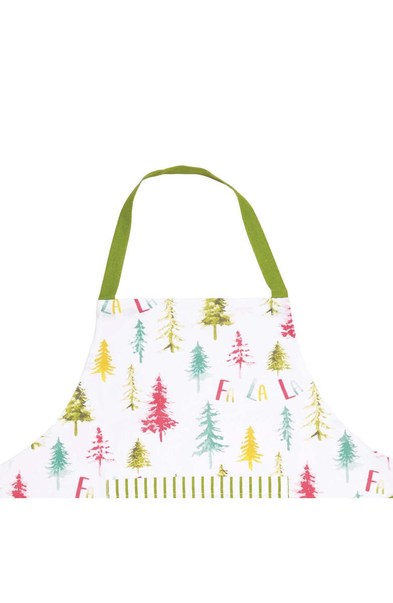 carol & frank Winter Wonderland Apron, Alternate, color, Green