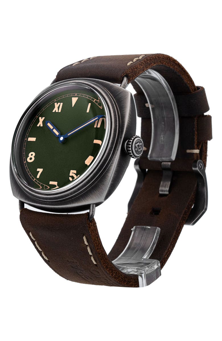 Watchfinder & Co. Panerai Preowned 2024 Radiomir California PAM01349 Leather Strap Watch, 45mm, Alternate, color, Green