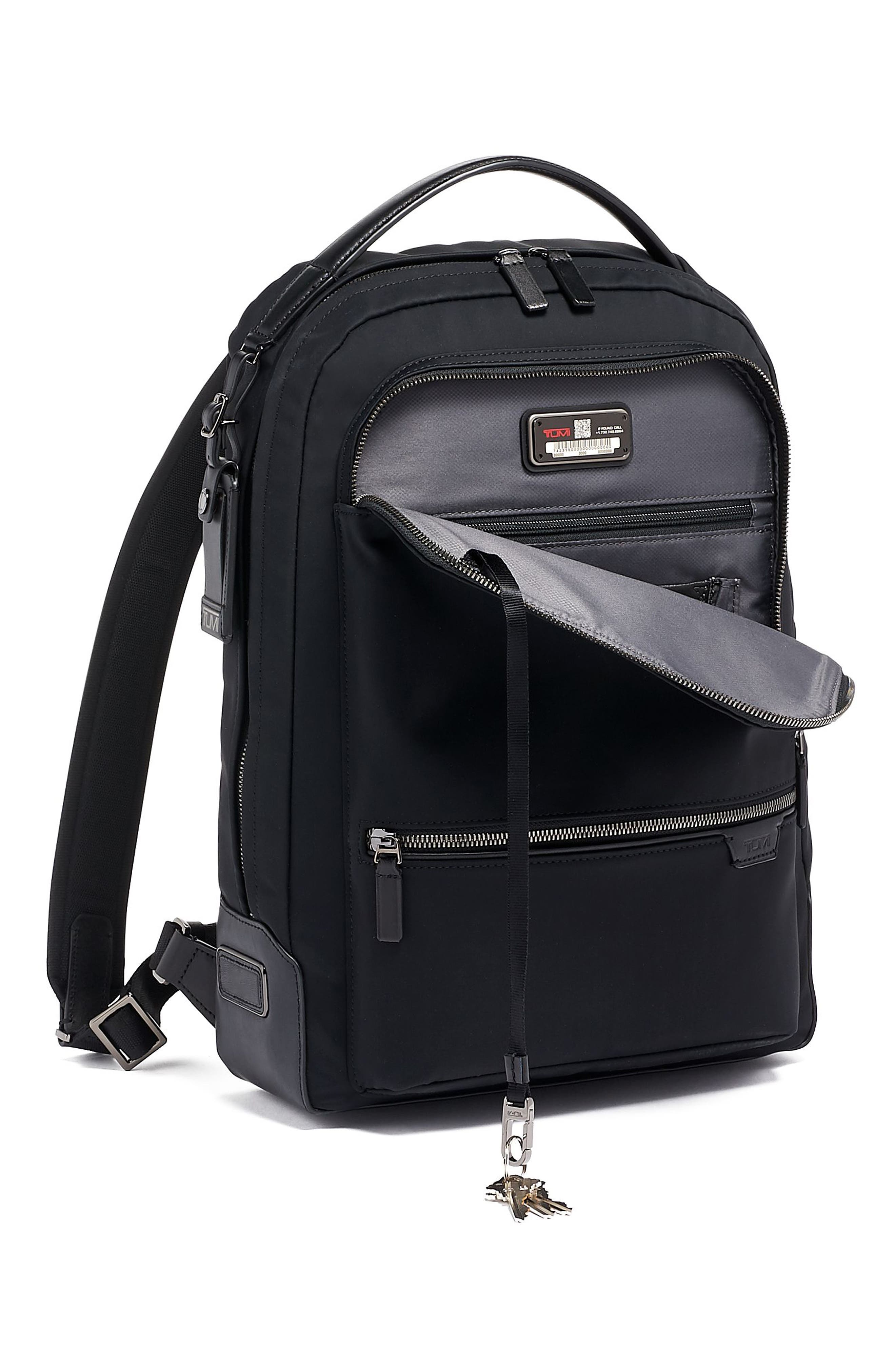 TUMI Bradner Nylon Tricot Laptop Backpack, Alternate, color, 