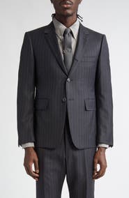 Thom Browne Fit 1 Pinstripe Wool Sport Coat