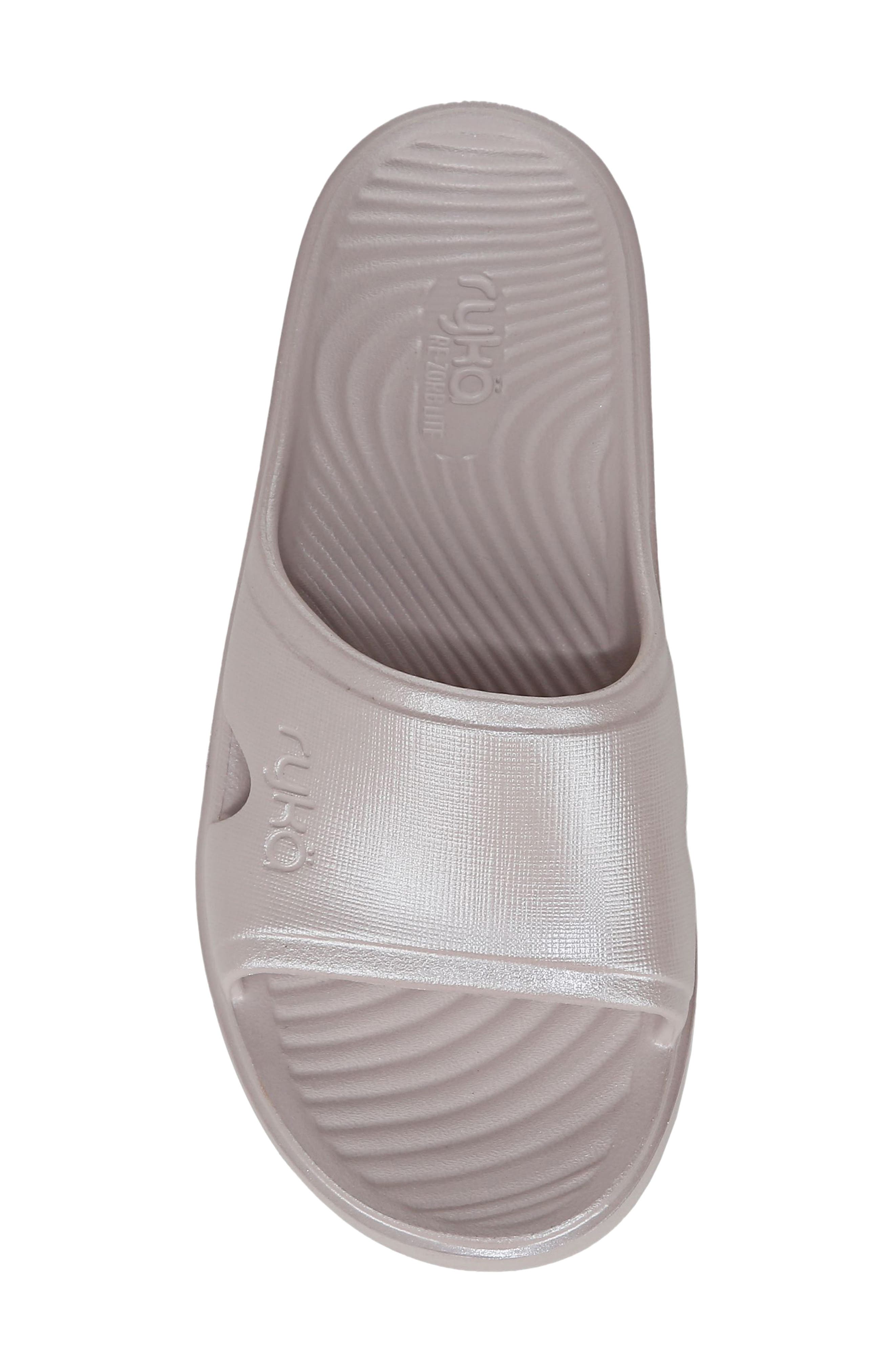 Soothe Slide Sandal, Alternate, color, ROSE PEARL