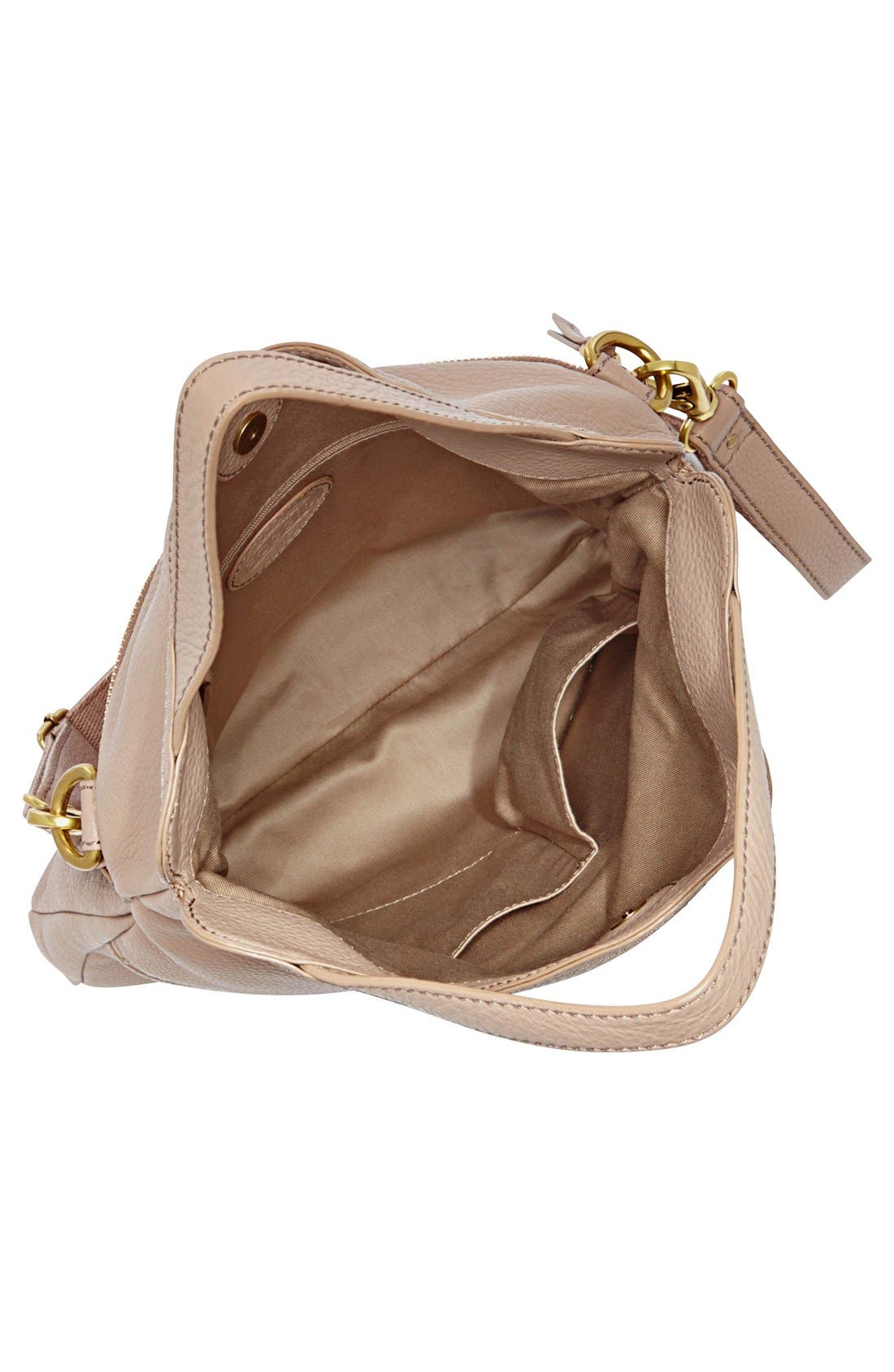 'Erin' Foldover Tote, Alternate, color, TAUPE