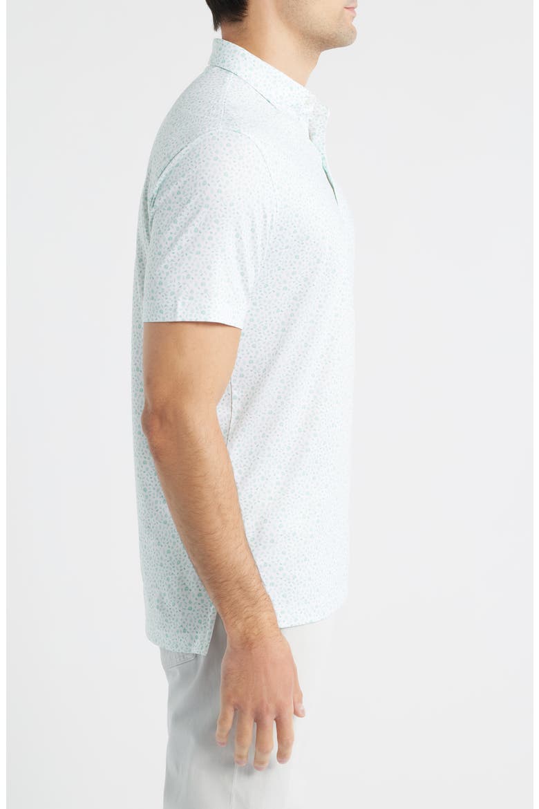 Barbacoa Performance Jersey Polo, Alternate, color, CILANTRO