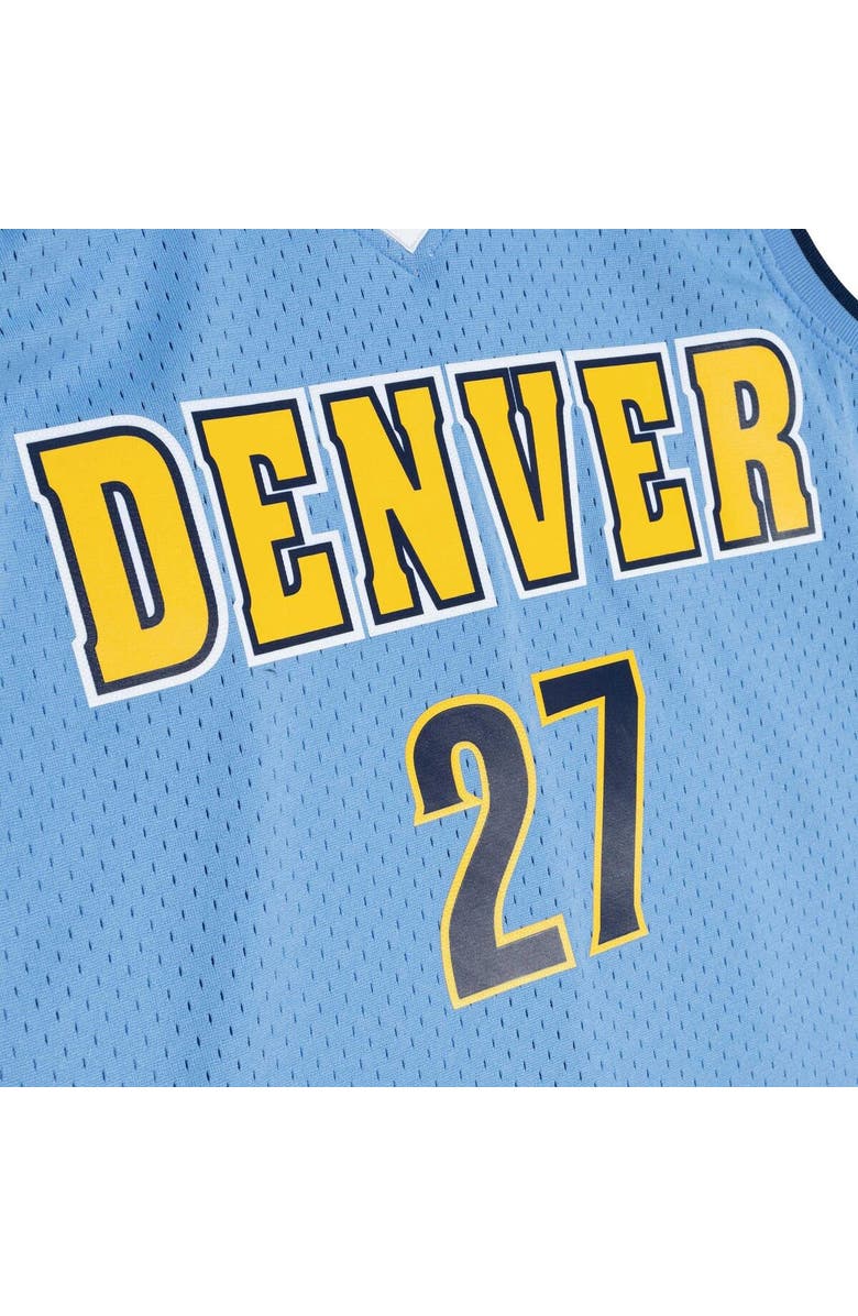 Mitchell & Ness Men's Mitchell & Ness Jamal Murray Powder Blue Denver Nuggets 2016/17 Throwback Swingman Jersey, Alternate, color, 