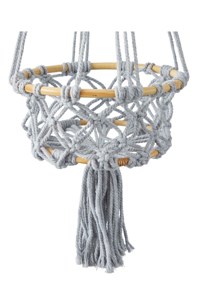 Novogratz Set of 3 Hanging Crochet Plant Holders, Alternate, color,