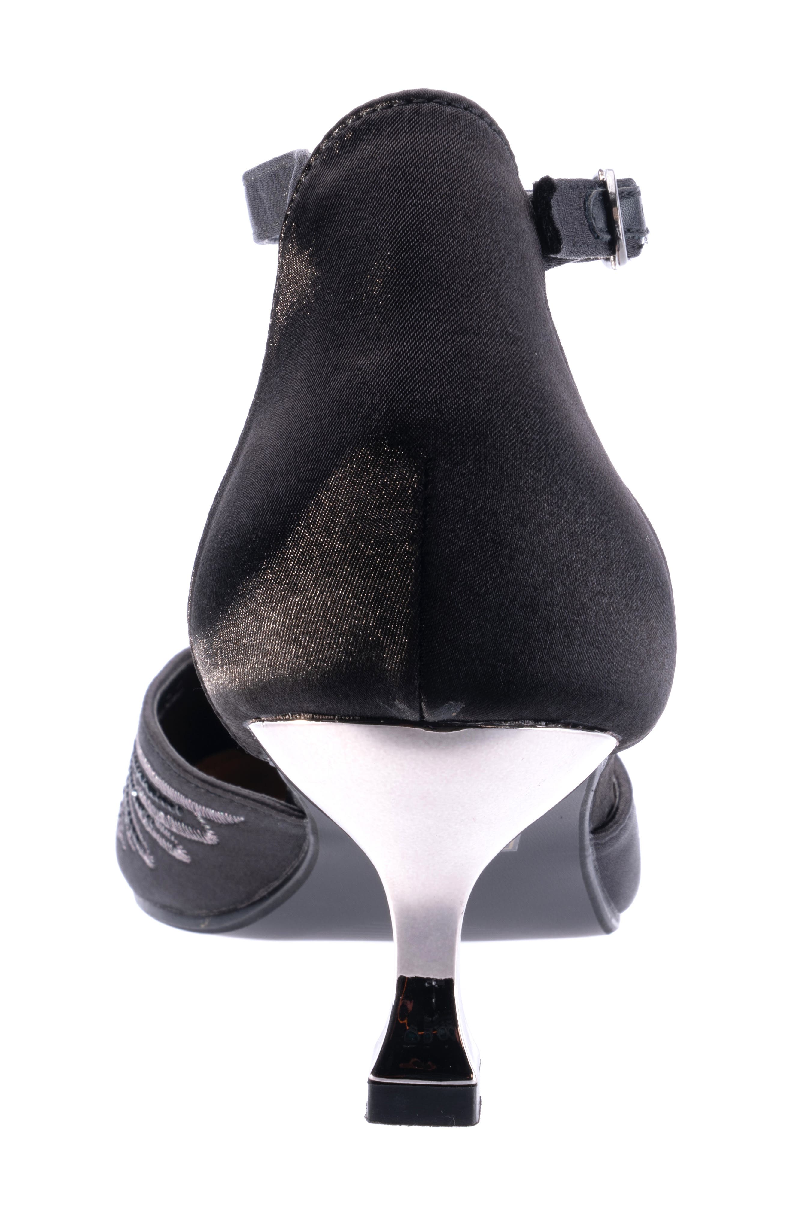 LADY COUTURE Kate Kitten Heel Pump, Alternate, color, Black