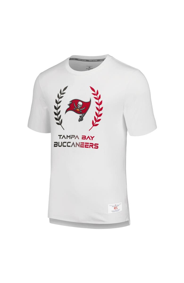 Tommy Hilfiger Men's Tommy Hilfiger White Tampa Bay Buccaneers Miles T-Shirt, Alternate, color, 