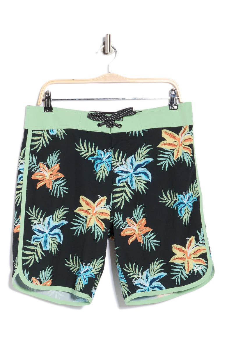 Robbie Board Shorts, Alternate, color, CAVIAR