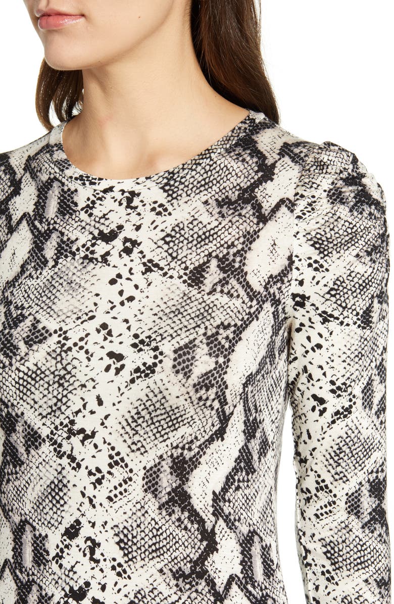 Bobeau Bishop Sleeve Top, Alternate, color,