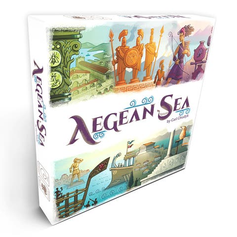Aegean Sea Strategy Card Game, Take Charge Of Ancient Peoples, 25 Players