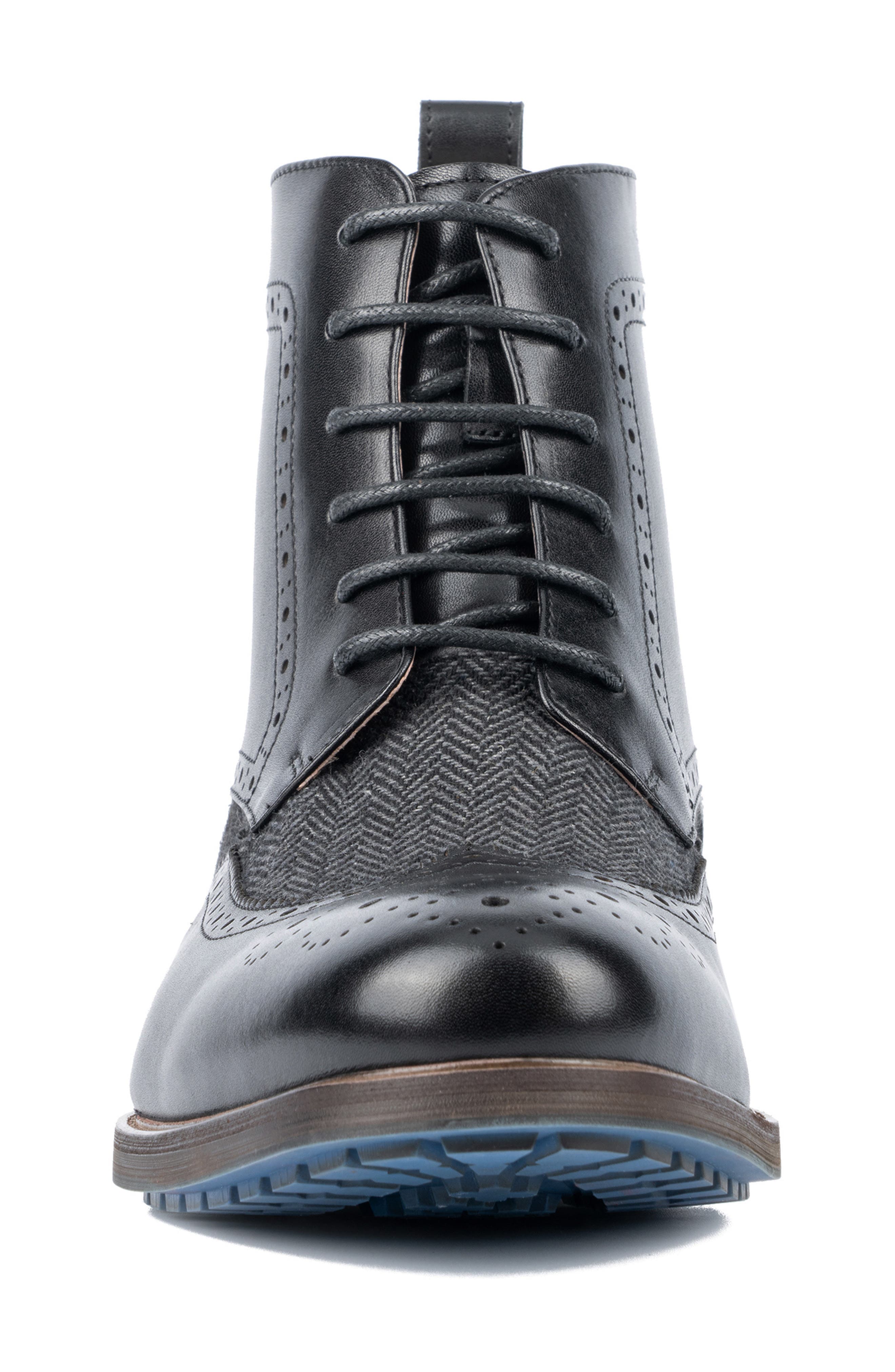 VINTAGE FOUNDRY Flint Herringbone Boot, Alternate, color, Black