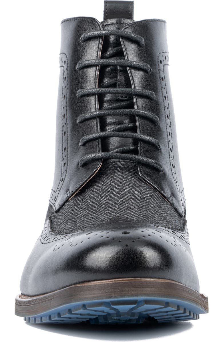 VINTAGE FOUNDRY Flint Herringbone Boot, Alternate, color, Black