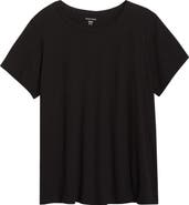 Eileen Fisher Organic Cotton Crewneck T-Shirt