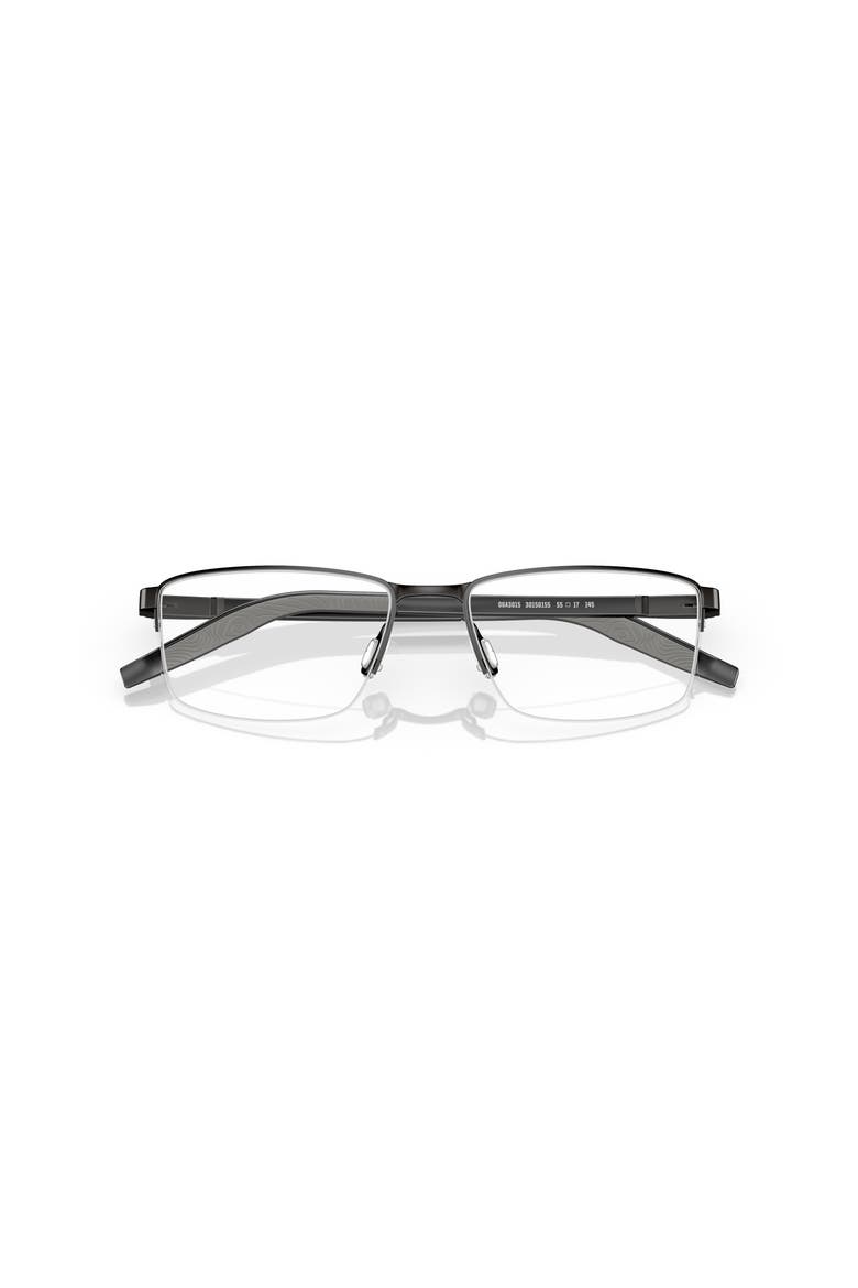 55mm Rectangle optical glasses, Alternate, color, Black