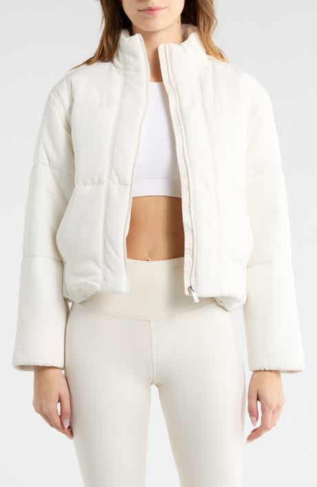 TravisMathew Mont Blanc 3.0 Quilted Crop Puffer Jacket