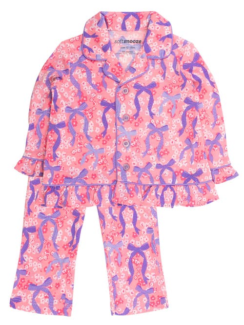 Rufflebutts Ruffle Flare Pajama Set In Multi