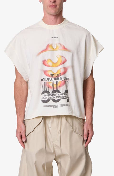 Retina Cut Off Graphic Tee