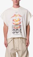 mnml Retina Cut Off Graphic Tee