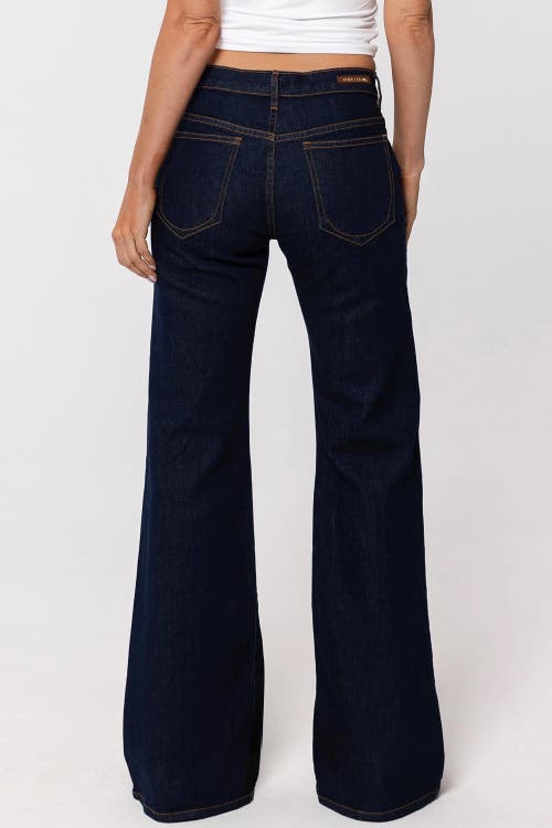 Rüdes Denim Rudes Denim The Grace Mid Rise Jean In Blue
