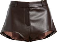 ARTLESS FOREVER Ellis Faux Leather Shorts