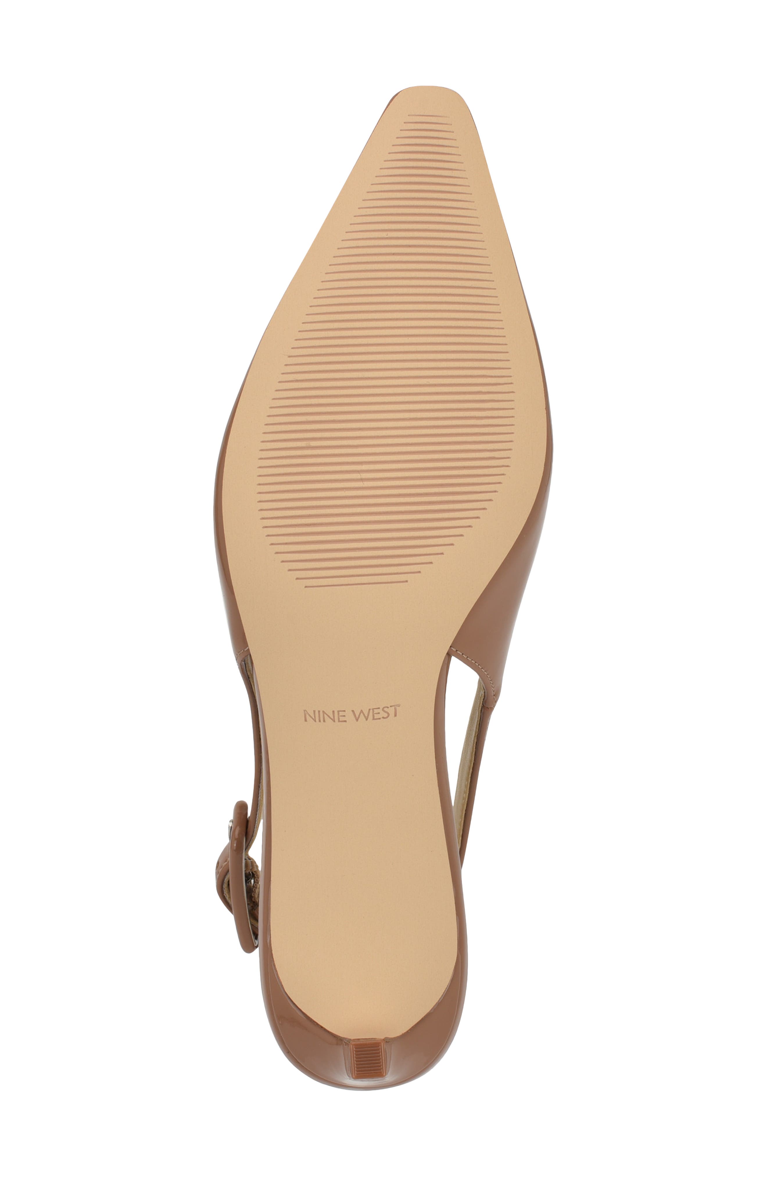 Yurri Pointed Toe Slingback Pump, Alternate, color, MEDIUM NATURAL