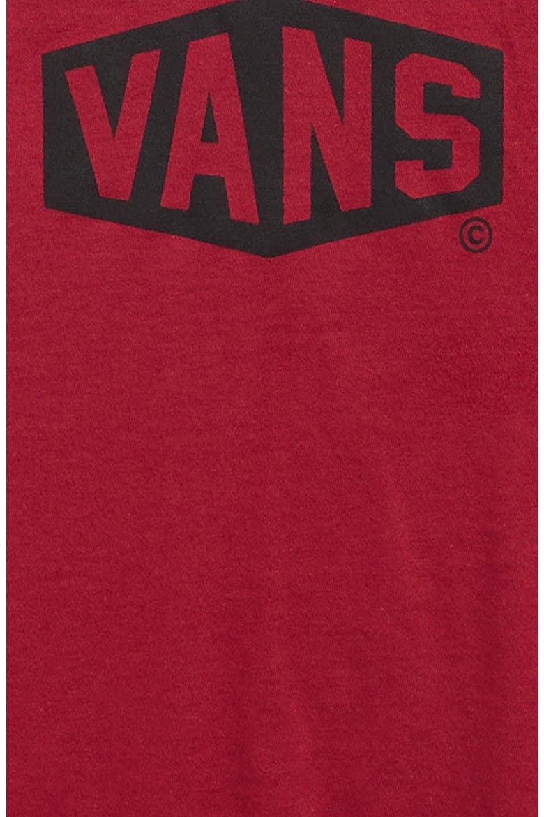 Kids' Hex Logo Cotton Graphic T-Shirt, Alternate, color, BORDEAUX
