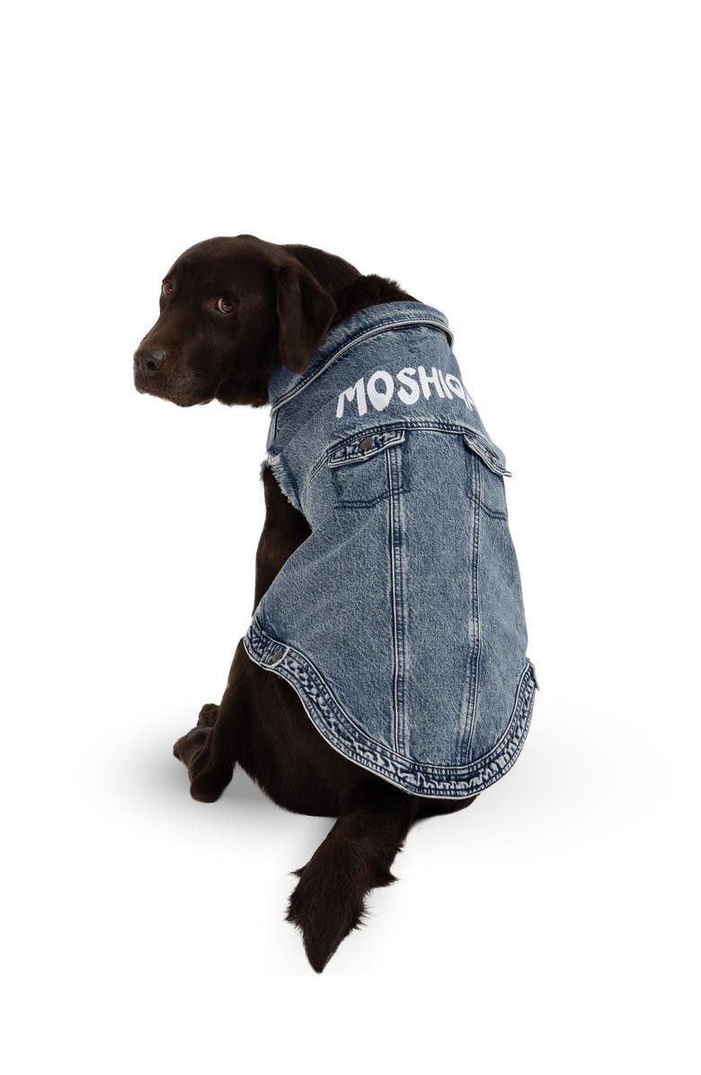 Moshiqa Denim Dog, Alternate, color, Blue