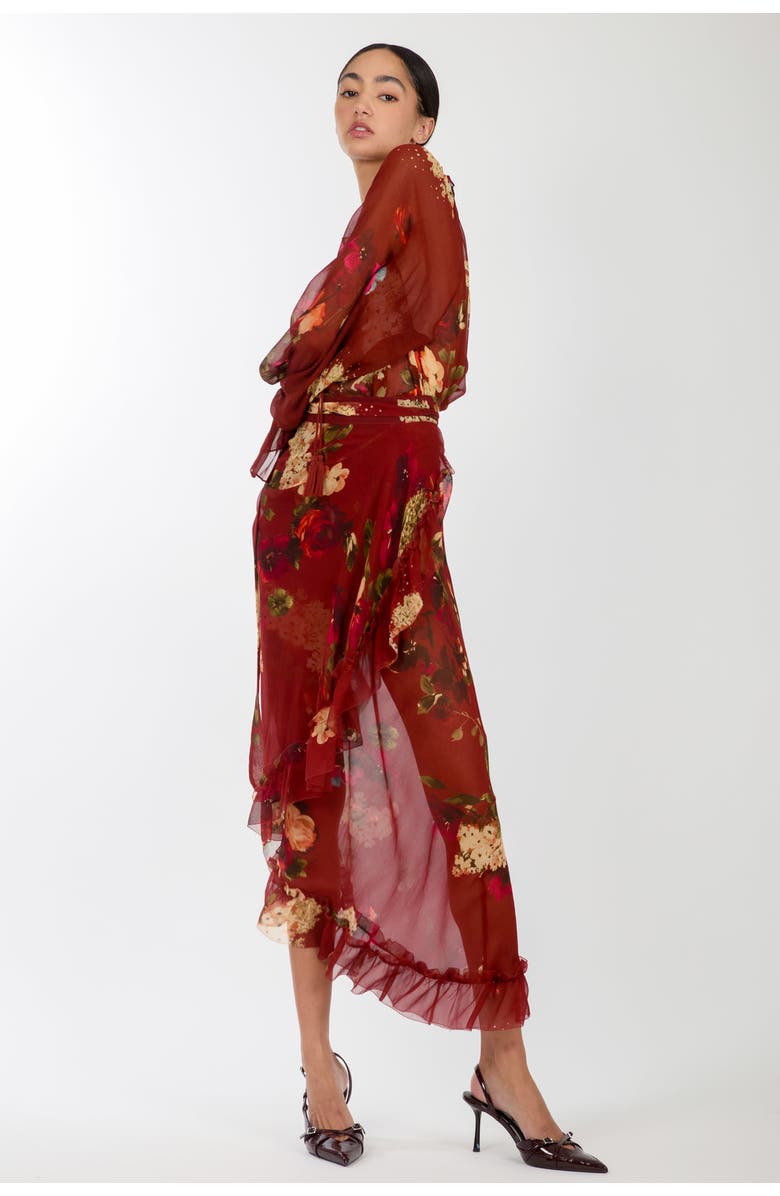 SECRET MISSION Murray Skirt, Alternate, color, Rose Floral