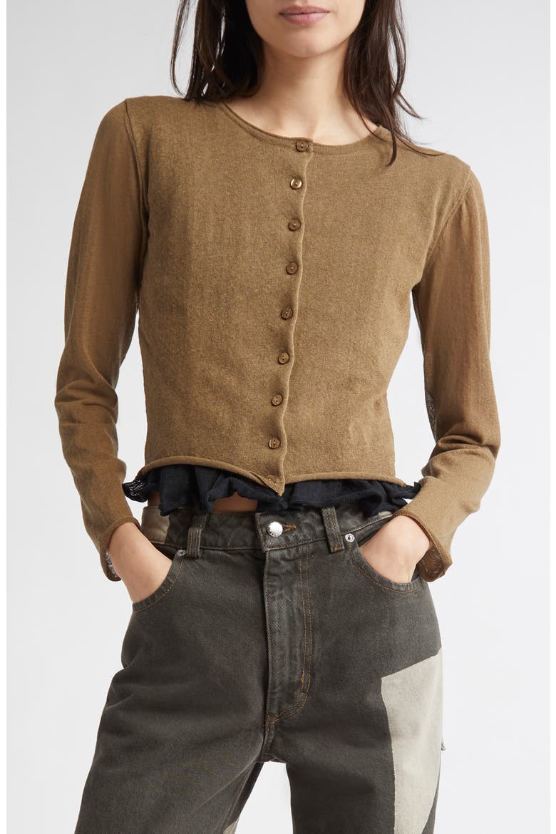 Veil Cardigan, Main, color, BRANCH