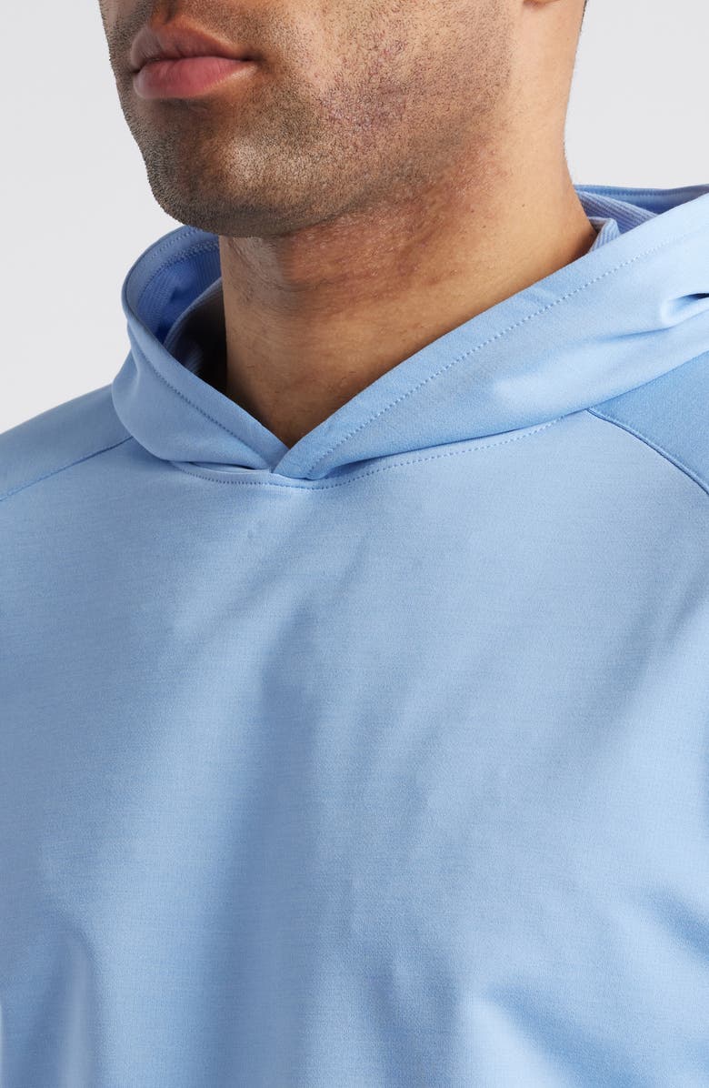 Peter Millar Pine Performance Hoodie, Alternate, color, Blue Fade