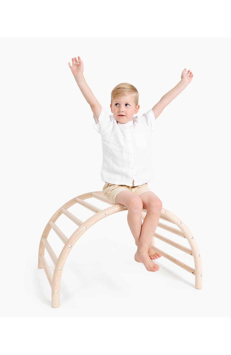GATHRE Play Gym, Alternate, color, Beech