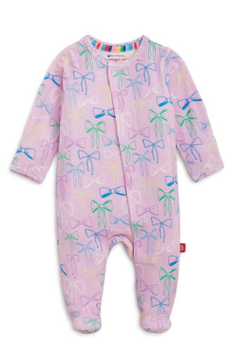 Take A Bow Magnetic Footie (Baby)