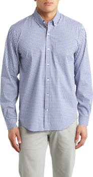 Cutter & Buck Cotton Blend Gingham Shirt