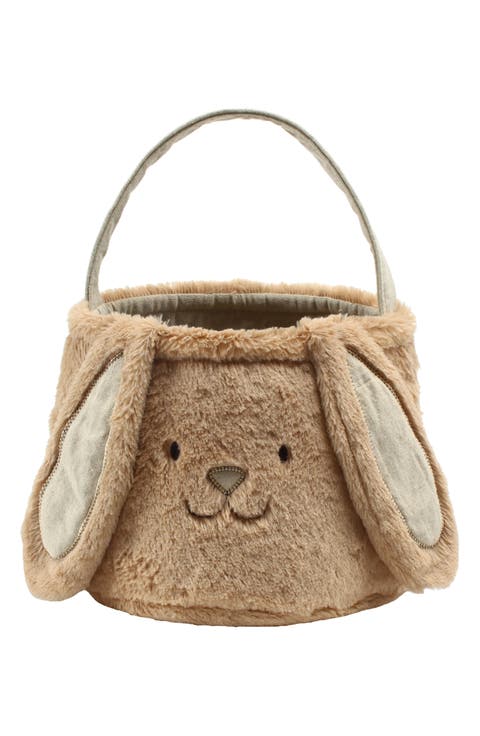Fluffy Bunny Easter Basket
