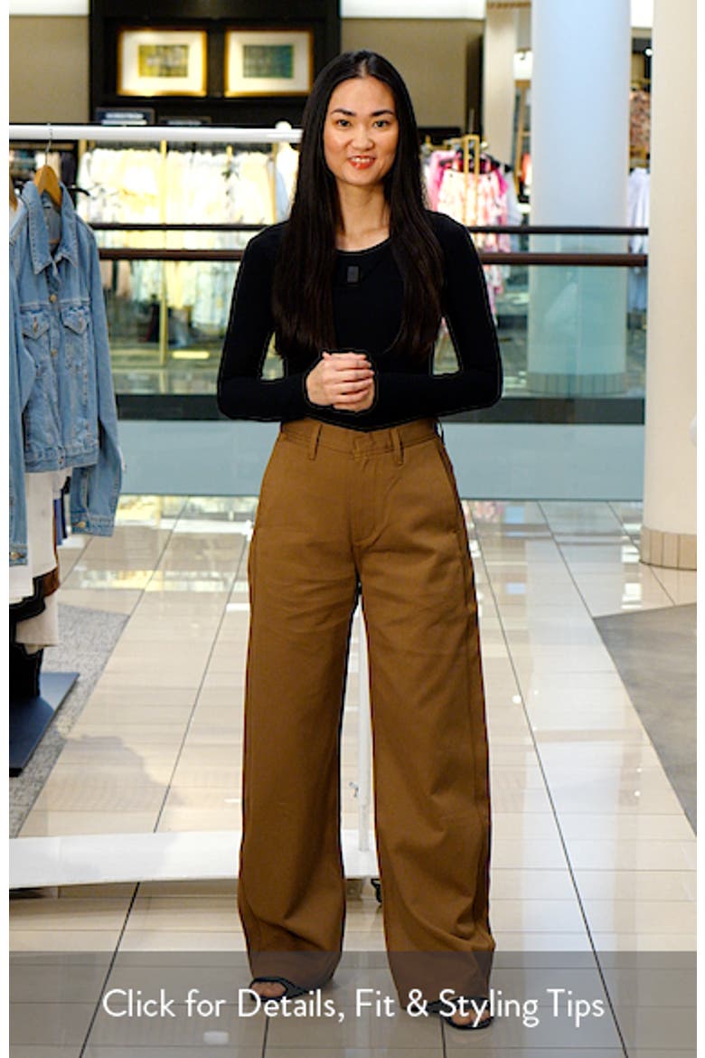 Ayla High Waist Wide Leg Pants video