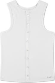 abercrombie kids Kids' Rib Knit Button-Up Tank