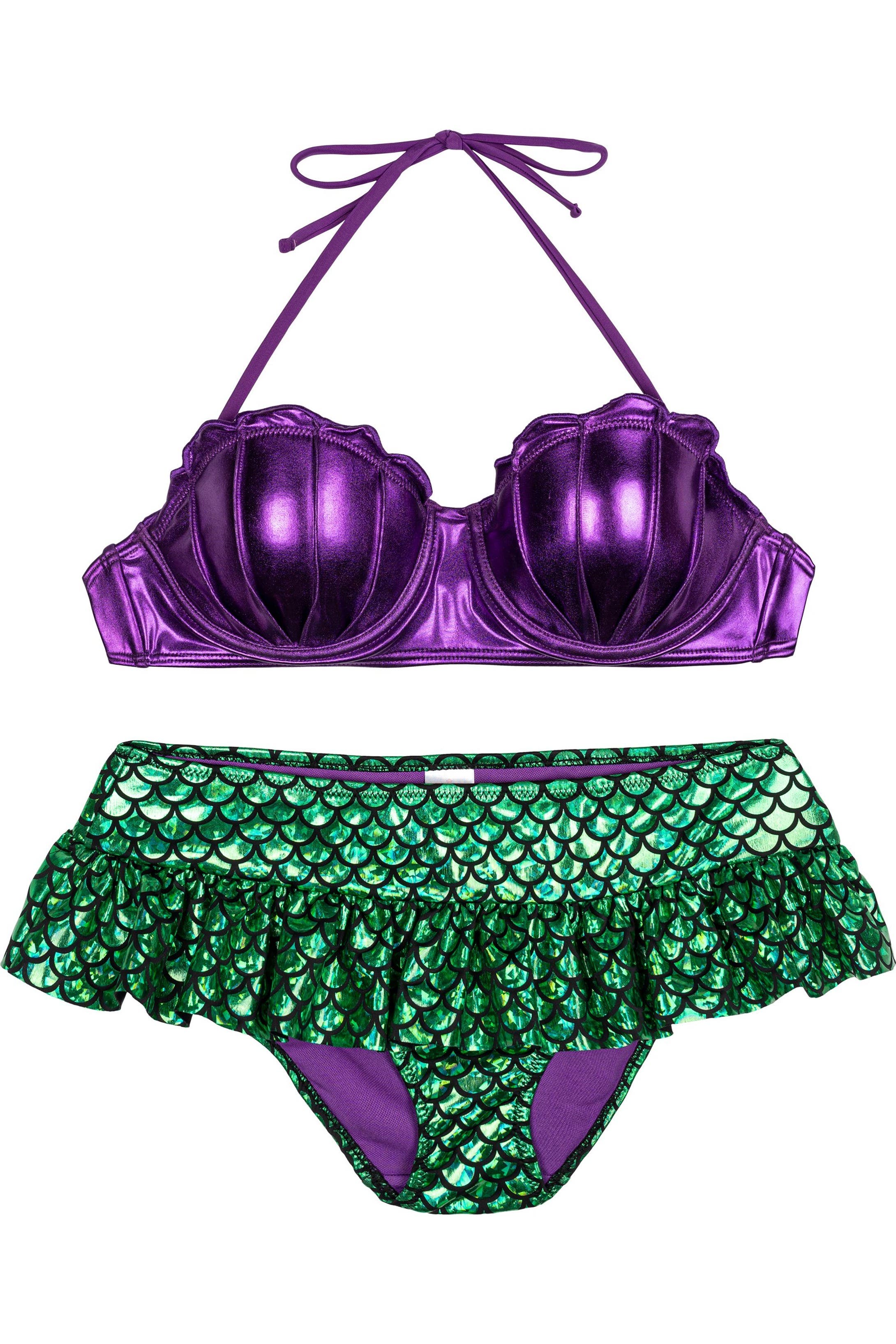 Ariel Purple Green