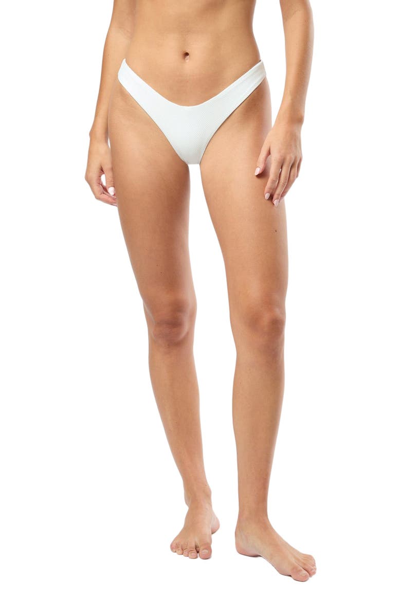 Onia Chiara Bikini Bottom, Alternate, color, White