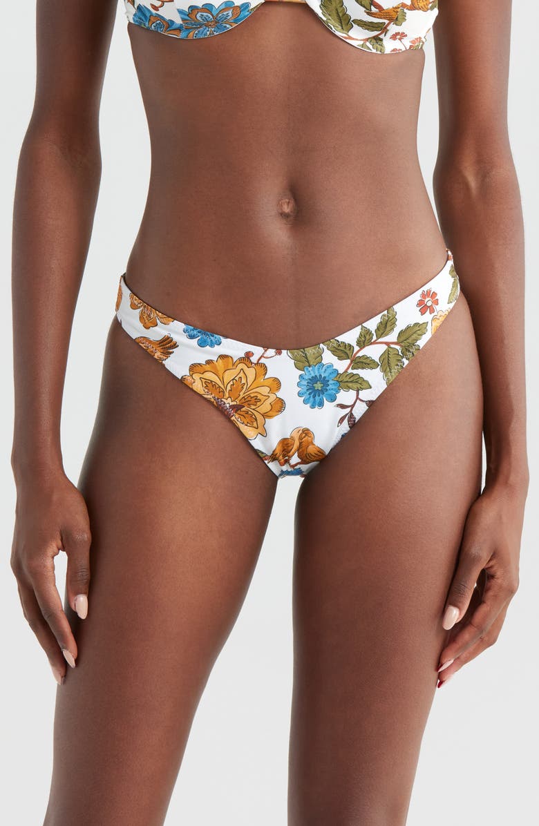 FARM Rio Garden Scarf Bikini Bottoms, Main, color,