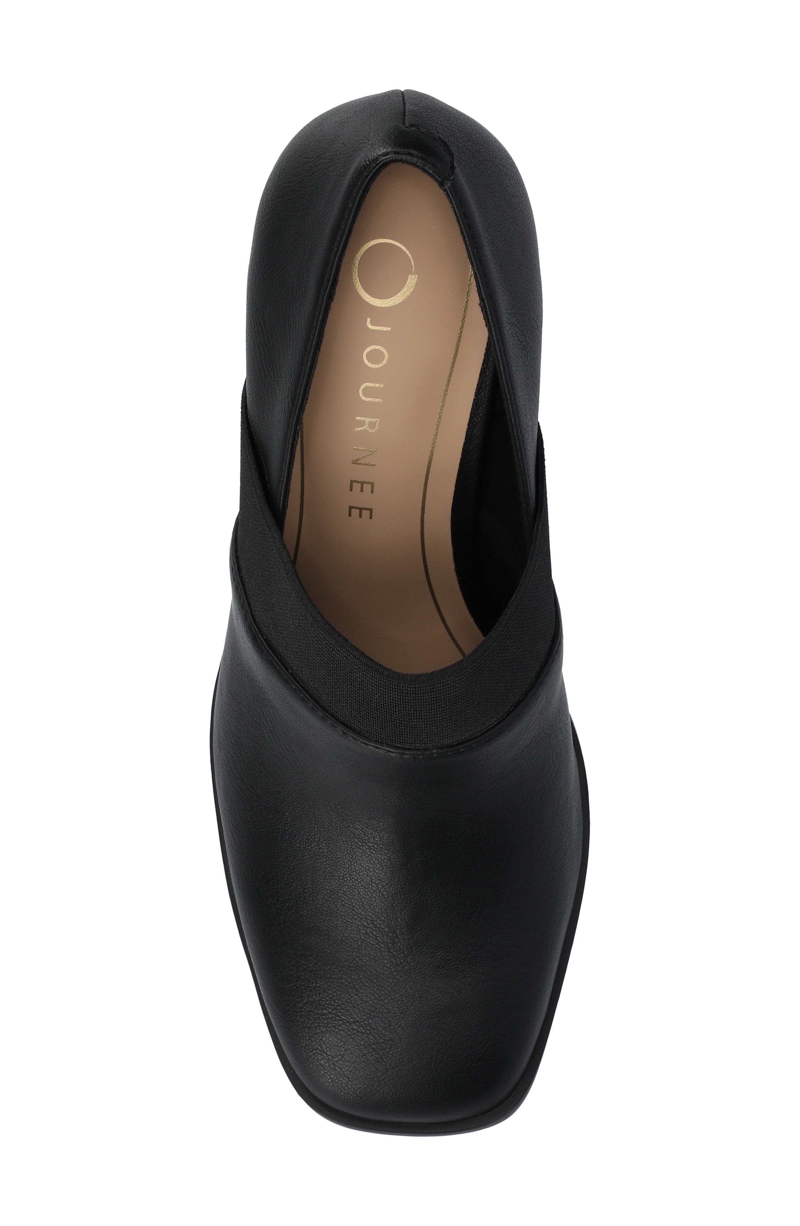Journee Collection Maeve Pump, Alternate, color, Black