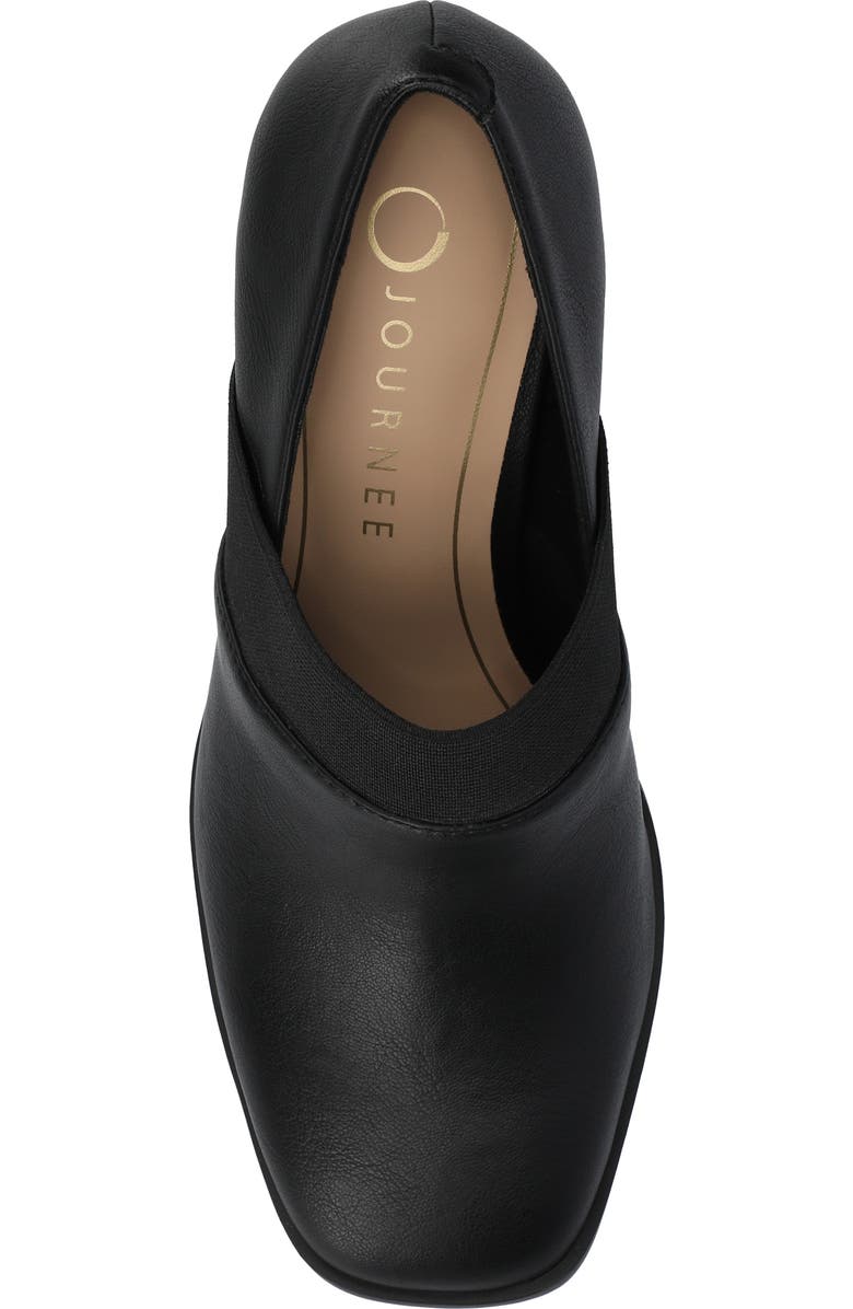 Journee Collection Maeve Pump, Alternate, color, Black