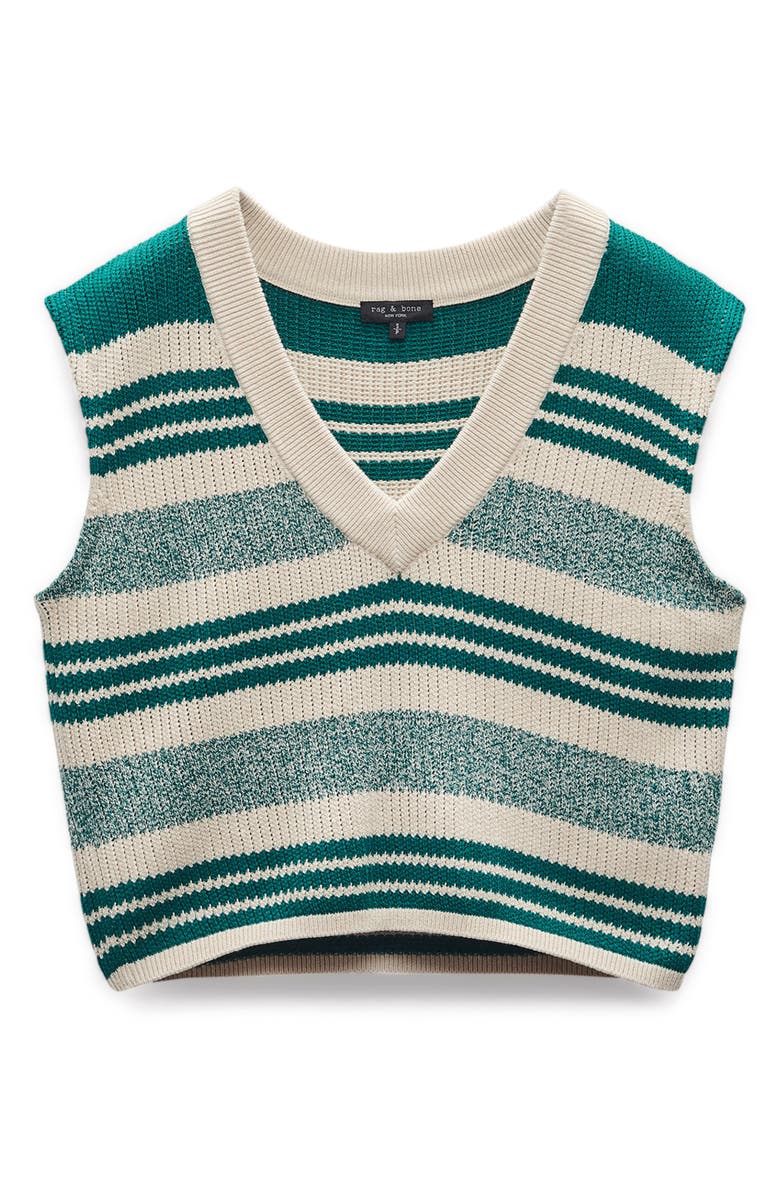 rag & bone Cyrus Stripe Sweater Vest, Alternate, color,