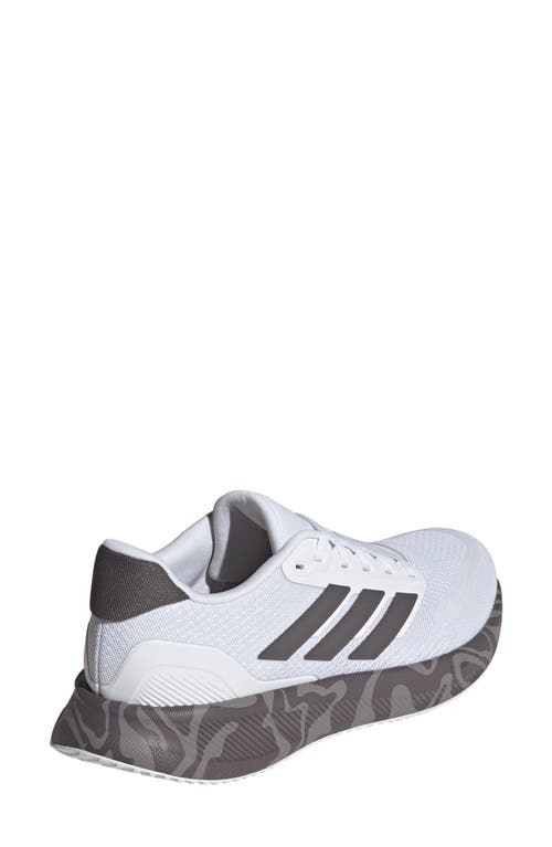 Adidas Originals Adidas Runfalcon 5 Running Sneaker In White/grey Strata/black