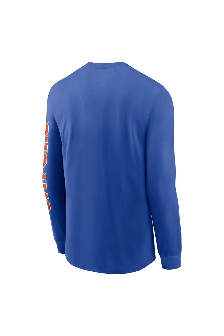 Men's Jordan Brand  Royal Florida Gators Basketball Icon Two-Hit Long Sleeve T-Shirt, Alternate, color, Royal