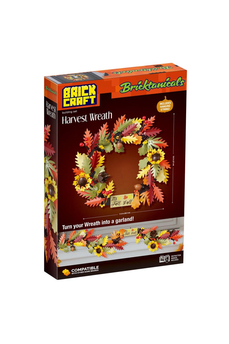 Fall Harvest Harvest Wreath 2in1 Building Set, Alternate, color, Red